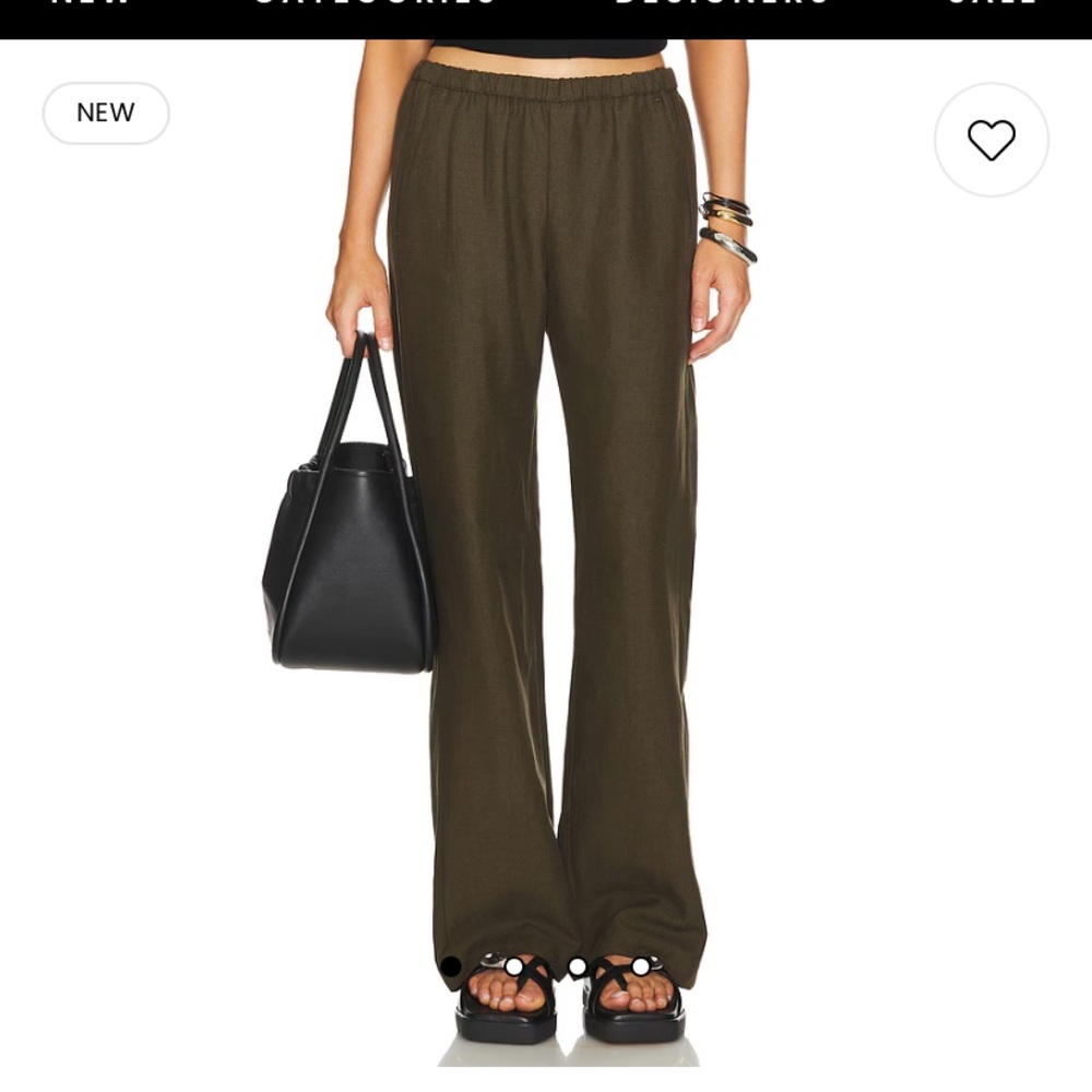 Enza Costa Olive Green Everywhere Pants